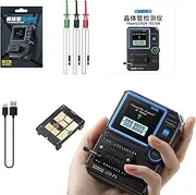 Electronic Component Tester, Colorful Graphic Display Capacitance Meter, Diode Resistor Inductor Capacitance Tester, MOS SCR Meter, Automatic Checker Detector