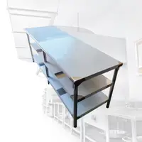 在飛比找松果購物優惠-【家購】2.5尺X6三層圓角430不鏽鋼桌/料理桌/工作桌/