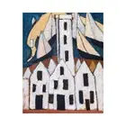Marsden Hartley, Movement No. 5, Provincetown, Canvas Print, 20" x 25" + Border