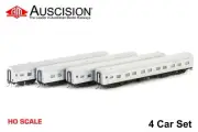 Auscision (NPS-18) Brisbane Limited, 1961-1990 Era - 4 Car Add-on-set HO Scale