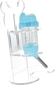 1 Set Hamster Water Feeder with Leak Bottle Rack for Pets Like Guinea Pigs Ferrets and Hedgehogs Easy to Clean and Maintain Drinking
