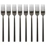 Argon Tableware Stainless Steel Dinner Forks - 19.5cm - Pack of 8