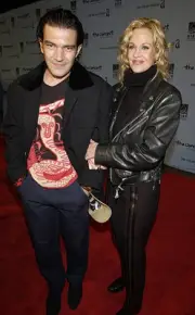 Antonio Banderas & Melanie Griffith at Elton John Hosts "The Conce- Old Photo 4