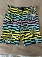 Volcom Mod-Tech Boys Board Shorts Swim Trunks 29 18 NWT