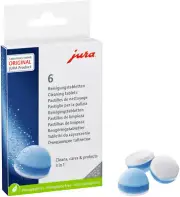 Genuine Jura Cleaning Tablets Genuine 3 in 1 Phase 6 tablets Detergent Tablets