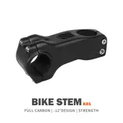 Carbon Stem -12 Degree Ultralight High-strength Bicycle Road/MTB Handlebar Stem
