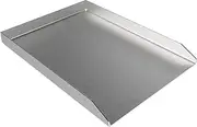 ELITE BBQ Plancha Grill Plate 40 x 30 cm Made of 4 mm Stainless Steel for Gas Grill – Ideal for Smash Burger Suitable with Napoleon Freestyle 365 and Weber Spirit, Flat Grill Plate for Perfect Grill