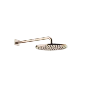 Dornbracht Rain shower w. wall fixing 300 mm Brushed Champagne 28679670-46