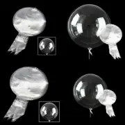 10pcs Transparent Balloon 18/20/22/24inch Clear Inflatable Helium Globos