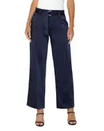 Liverpool Los Angeles Belted Paperbag Waist Wide Leg Pants