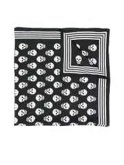Alexander Mcqueen Mini Skull Print Scarf
