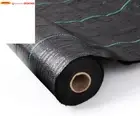 1.83M X 50M Weed Mat Control Weedmat Woven Fabric Gardening Plant Pe