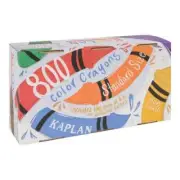 Kaplan Early Learning Standard Crayons Class Pack - 800 Per Box