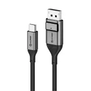 Alogic Ultra 8K 3m Mini DisplayPort to DisplayPort Cable - Space Grey