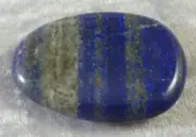 Lapis Lazuli Carved Worry Stone