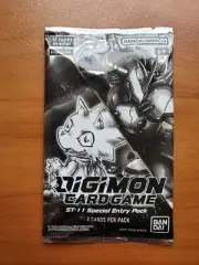 Digimon TCG Xros Encounter Box Topper - ST-11 Special Entry Pack - NM Condition