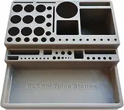 Fly Tying Station - Fly Tying Station Organizer | Professional Desktop Storage Rack | Thread Hook Container | Portable Tackle Box, Fishing Accessories For Beginners, Anglers