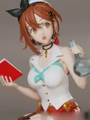 Reisalin 3D print figure 1/6 26cm Model Kit Unpainted Unassembled GK