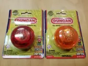 2 Duncan Imperial Red & Orange Yo-Yo Original Classic Series, New, Ships Free