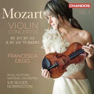 莫札特 小提琴協奏曲第二集 黛戈 Mozart Violin Concertos Vol 2 CHAN20263
