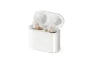 New hearing aid sound amplifier for the elderly OEM hearing aid sound collector charging case skin color double machine + white case