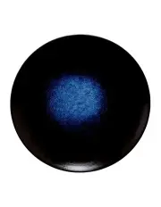[Maxwell & Williams] Caviar Midnight Coupe Plate 20cm in Black/Blue