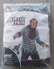 Spirit Grab N Go Wolfman Costume Mask & Shirt Adult XL (44-46)
