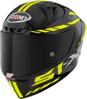 Suomy S1-XR GP Carbon Hypersonic, full face helmet , color: Black/Neon-Yellow , size: XXL