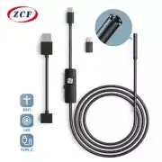 5.5MM 7MM Android Endoscope Camera 3IN1 Micro USB Type-c Borescope Waterproof
