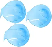 Healvian 3pcs Nail Art Manicure Care Soak Bowl Soak off Nail Gel Remover Bowl Softening Dead Skin Tools for Hand Care Professional Use Random