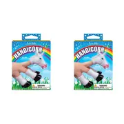 10pc Archie Mcphee Handicorn Finger Puppet Kids Fun Pretend Role-Play Toy