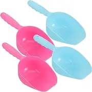 Abaodam 4Pcs Plastic Sand Shovels for Beach Lightweight Garden Tools for Versatile Digging Planting and Weeding for and Gardening Activities
