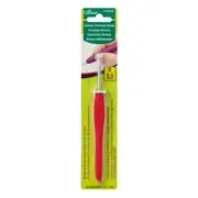 Clover Amour Crochet Hooks TRACKED ergonomic elastomere handle, various sizes
