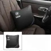 SBSG Car throw pillow and quilt dual-purpose waist back blanket - BMW (classic black) one - 55 * 55cm
