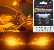 Canbus Error LED Light 168 Orange Amber Two Bulbs License Plate Tag Replace Fit (for: Suzuki)