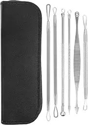MUSISALY 1Set Tool Professional Skin Care Kit for Daily Use Comedone and Pimple Extractor Durable and Safe for All Skin