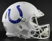 INDIANAPOLIS COLTS NFL Full Size REPLICA Throwback Football Helmet