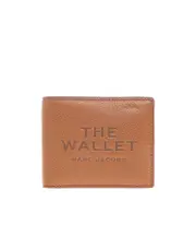 Marc Jacobs Logo Debossed Bi-Fold Wallet One size Brown