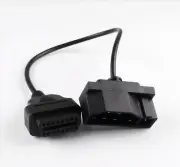 Diagnostic Scanner Adapter Cable 7Pin Male OBD1 to OBD2 OBDII 16Pin For Ford