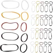 JUMPLAWN 1 set Disposable Elastic Hair Ties for Rubber Bands for Hair Styling Daily Use and Versatile Bundling Stretchable and Comfortable