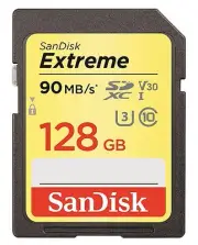 Sandisk 128GB FS extreme ZS200 HD SD card for Panasonic Lumix TZ200 ZS100 TZ100