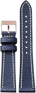 [Asackbper] 18-22MM Handmade First Layer Leather Soft Ultra Thin Palm Pattern Vintage Style watchband