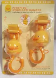 NEW Piyo Piyo Duck Stroller Hangers- Hooks Two (2) pieces