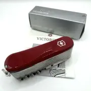 Victorinox Evolution 28 Swiss Army Knife Red Multi Tool Unused Rare Swiss Made