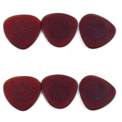 Dunlop Guitar Picks 6 Picks Primetone Semi-Round Hand Sculpted 1.5mm