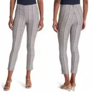 rag & bone Monet Plaid Stretch Pants Blue Black Red Women's Size 2 New With Tags