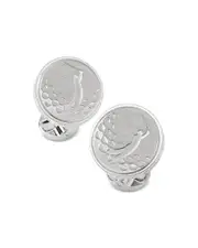 Cufflinks Inc Golf Fore Silver Cufflinks One Size