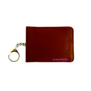 NEW OROTON Nomad Key Pouch Leather Rich Tan with Box Tags