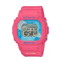 在飛比找ETMall東森購物網優惠-【CASIO 卡西歐】BABY-G 復古衝浪電子女錶 橡膠錶