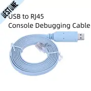 Console USB to RJ45 RS232 For Cisco Huawei H3C Switch Router OLT debugging Cable